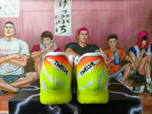 Nike Halloween Basketball Shoes in Neon Yellow and Orange