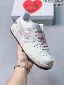 Nike Air Force 1 '07 Low White Pink Blue Sneakers JDD1357A17