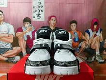 Nike LeBron 4 Basketball Shoes White Black