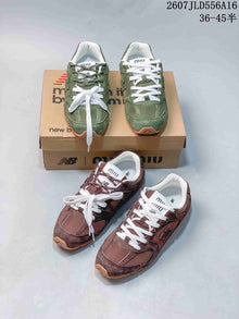 Miu Miu x New Balance 530 SL Sneakers Green or Brown 2607JLD556A16