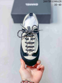 Chanel 26SS Black and White Low-Top Sneakers 2607HVD386A26