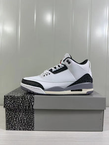 Jordan Air Jordan 3 Retro White Cement Grey Sneakers CT8532-106