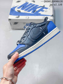Nike Air Jordan 1 Low Travis Scott Fragment Sneakers Blue