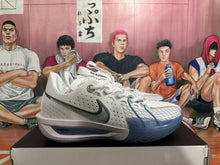 Nike GT Cut 3 Basketball Shoes White and Blue