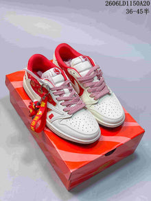 Jordan Air Jordan 1 Low Multicolor Leather-Style Sneakers