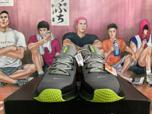 Nike Gray Green Low-Top Sneakers