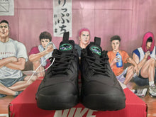 Nike Black and Purple Sneakers