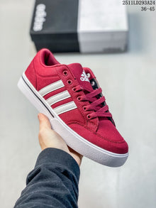 Adidas GVP Canvas STR Low-Top Sneakers Burgundy B23999