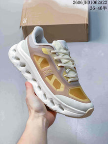 On Cloudtilt Remix Sneakers in Beige and Gold
