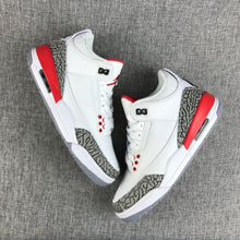 Jordan Air Jordan 3 Retro White Red Sneakers