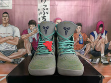 Nike Superhero Basketball Sneakers Green and Gray
