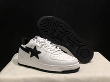 Bape Sta Low Sneakers White Black