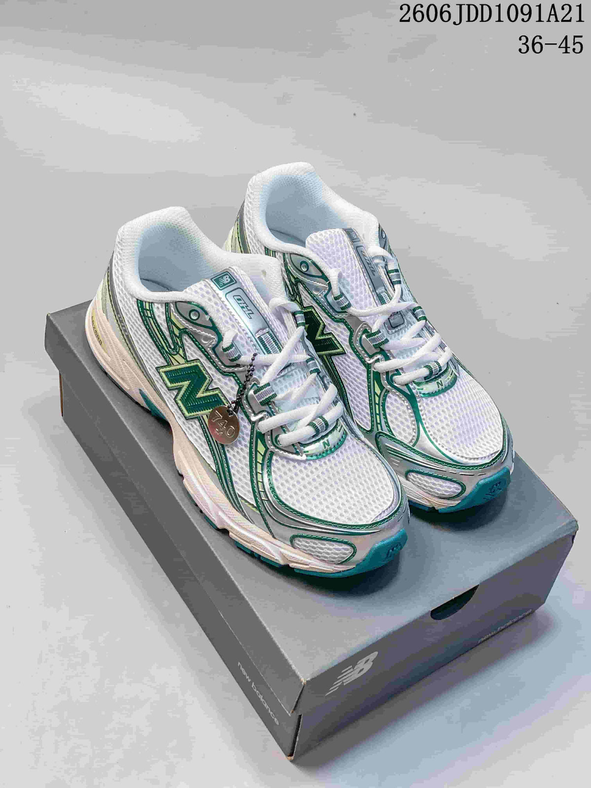 New Balance 740 Sneakers White Green U740BM2
