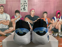 Li-Ning Black Blue Yellow Basketball Sneakers
