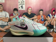 Nike ZoomX Basketball Shoes White Blue and Pink