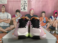 Jordan Basketball Sneakers Black, Pink and Lime