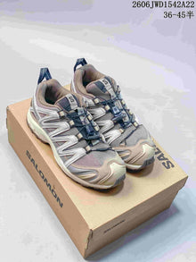 Salomon XA Pro 3D Trail Sneakers in Taupe and Gray