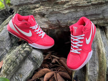 Nike Kobe 4 Basketball Shoes in Bright Pink and White