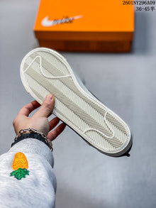 Nike Blazer Low '77 Jumbo Sneakers in Off-White and Black