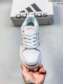adidas Entrap White and Pink Retro Sneakers GW5499
