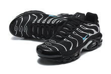 Nike Air Max Plus Black and Silver Sneakers