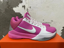 Nike Kobe 5 Protro Basketball Shoes Pink and White