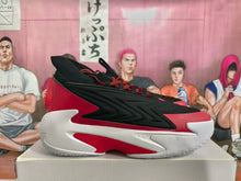 H Flow 30 Black and Red Basketball Sneakers