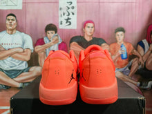 Jordan Orange Low-Top Basketball Sneakers