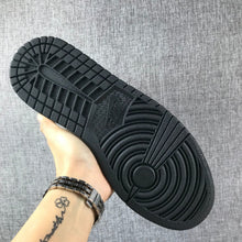 Air Jordan 1 Mid Sneakers in Black, Orange and Grey 554724-062