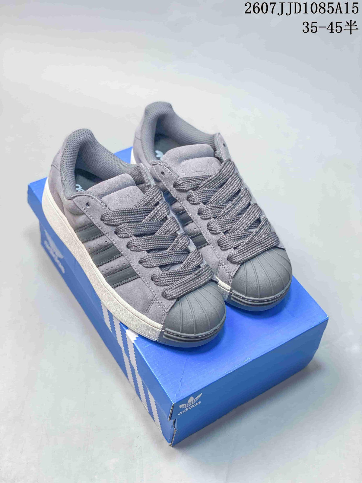 Adidas Superstar XLG Grey Sneakers JR7444