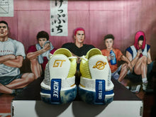 Nike GT Cut 3 Basketball Shoes White Yellow Blue