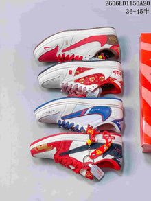 Jordan Air Jordan 1 Low Multicolor Leather-Style Sneakers