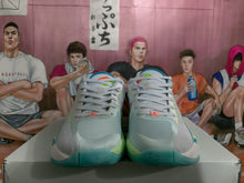 Jordan Basketball Sneakers White Blue Green