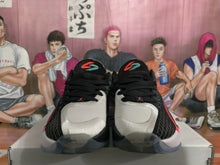 Jordan Black White Red Basketball Sneakers