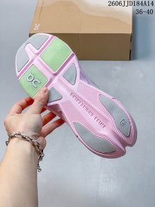 On Cloudpulse Next Women's Running Sneakers, Gray Pink