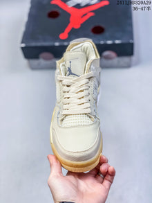 Jordan Air Jordan 4 Retro OG Sneakers Cream Style 2411JHD320A29