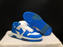Off-White Out Of Office Blue White Low-Top Sneakers