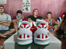 Nike Basketball Sneakers Green White Red