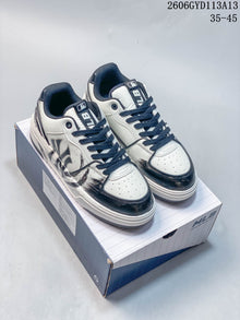MLB NY Graffiti Platform Sneakers, White and Navy
