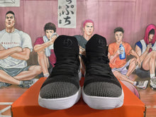 Nike Black High-Top Basketball Sneakers with White Swoosh