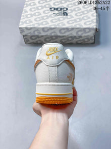Nike Air Force 1 Low The North Face White Gold Sneakers