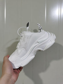 Balenciaga Triple S Sneakers All White 524039 W2FS 0125