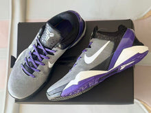 Nike Kobe 7 Basketball Shoes Gray Purple Black