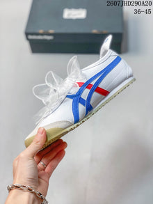Onitsuka Tiger MEXICO 66 SD White Blue Red Sneakers