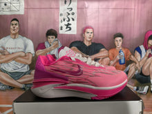Nike Basketball Sneakers Pink and White Breast Cancer Style