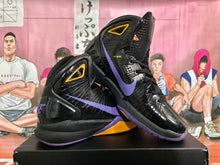 Nike LeBron 7 Lakers Black and Purple Basketball Shoes