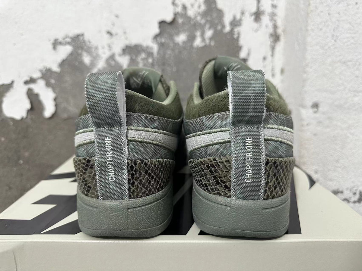 Nike SB x The Kith Treats Dunk Low Pro Green Sneakers