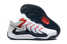 Nike KD Basketball Sneakers White Red Black 876-13