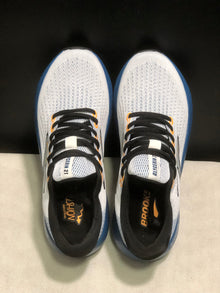 Brooks Glycerin 21 Men's Running Shoes White Blue