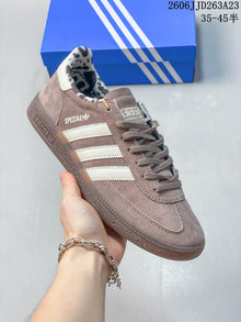 Adidas Handball Spezial Sneakers in Taupe and Off-White